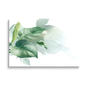 Obraz na szkle Zielone liście