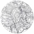 Fototapeta-okragla -mapa-krakowa.webp