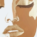 Obraz-na-szkle-fragment-zloty-makijaz-portret-twarzy_web.webp