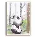 plakat-rama-drewniana-dzieciecy-panda-serduszka-las-brzozy-pokoj-dziecka_web.webp