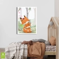 plakat-dzieciecy-liski-mama-i-dziecko-las-rudy-pokoj-dziecka-bez-ramy-wnetrze_web.webp