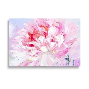 Obraz na szkle Pastelowa piwonia