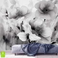 fototapeta-czarno-biala-do-salonu-kwiaty.webp