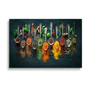 Obraz na szkle Kolorowe przyprawy