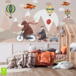 Fototapeta Przygoda na rowerach