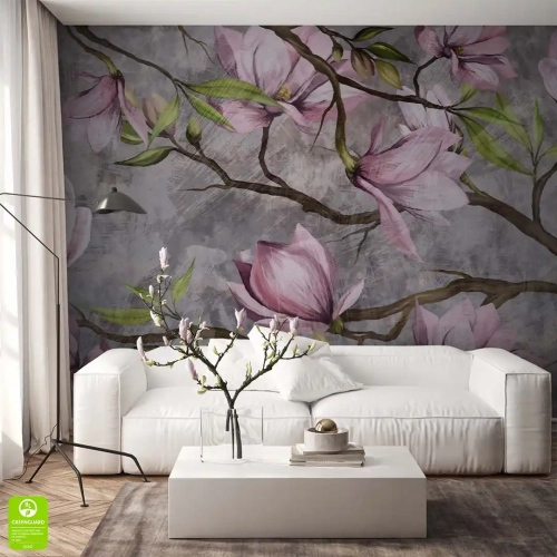 fototapeta-galaz-magnolii-na betonie.webp
