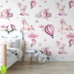 Tapeta Jednorożce i balony