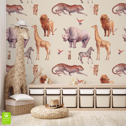 tapeta w zwierzęta z safari