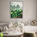 plakat-botaniczny-pierwiosnki-auricula-vintage-retro-zielen-salon-czarna-rama-z-marginesem-wnetrze_web.webp
