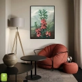 the-narrow-leaved-kalmia-thornton-vintage-koralowy-ceglasty-bm-plakat-czarna-wnetrze_web.webp