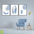 zestaw-3-plakatow-kobieta-line-art-niebieski-czarna-wnetrze.webp