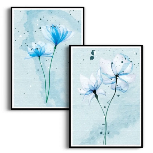 zestaw-2-plakatow-akwarela-niebieskie-kwiaty-III-czarna.webp