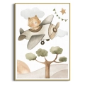 dzieciecy-samolot-mis-pastelowy-bezowy-plakat-zlota.webp