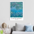 claude-monet-lilie-wodne-niebieski-salon-glamour-plakat-brak-wnetrze.webp