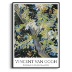 Plakat - Vincent Van Gogh - Blossoming Acacia Branches - Kwitnące Akacje, Reprodukcja, Do Sypialni Salonu, Nowoczesny,  Boho Zielony