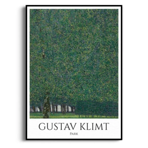Plakat - Gustav Klimt - Park - Zielony Botaniczny, Reprodukcja Do Salonu Sypialni Vintage