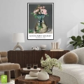 edouard-manet-roze-w-wazonie-do-salonu-plakat-czarna-wnetrze.webp