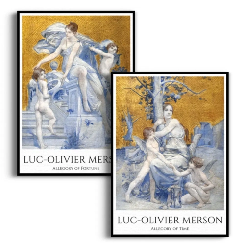 zestaw-plakatow-luc-olivier-merson-allegory-of-fortune-allegory-of-time-reprodukcja-czarna.webp