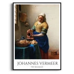 Plakat - Johannes Vermeer - The Milkmaid - Reprodukcja do Salonu i Sypialni