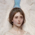 abbott-handerson-thayer-angel-reprodukcja-plakat-fragment.webp