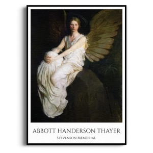 Plakat - Abbott Handerson Thayer – Stevenson Memorial - Reprodukcja do salonu i sypialni