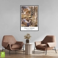 paul-nash-oxenbridge-pond-krajobraz-reprodukcja-plakat-czarna-wnetrze.webp