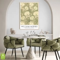 william-morris-chrysanthemum-pattern-vintage-zielony-plakat-drewno-wnetrze.webp
