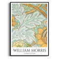 william-morris-st-james-pattern-vintage-blekitny-plakat-czarna.webp