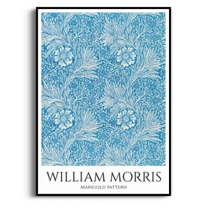 Plakat - William Morris – Marigold Pattern - do Salonu Nowoczesnego, Sypialni
