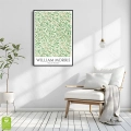 william-morris-willow-pattern-zielony-plakat-czarna-wnetrze.webp