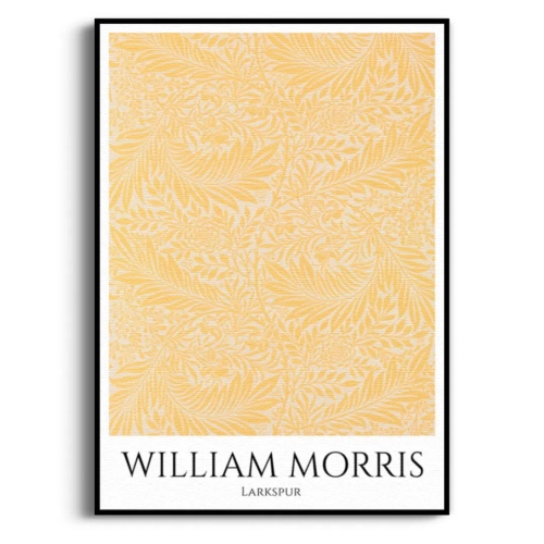 botaniczny-william-morris-larkspur-plakat-czarna.webp