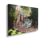 Obraz na płótnie - Claude Monet - Park Monceau - Reprodukcja Impresjonizm | do Salonu, Sypialni, Biura | Styl Klasyczny, Vintage