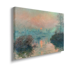 Obraz na płótnie - Claude Monet - Impression - Klasyka Malarstwa do Salonu i Sypialni, Reprodukcja