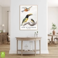 aert-schouman-three-birds-ptaki-plakat-drewno-wnetrze.webp