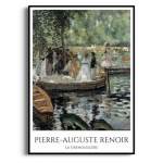Plakat - Pierre-Auguste Renoir - La Grenouillère - do Salonu, Jadalni, Gabinetu