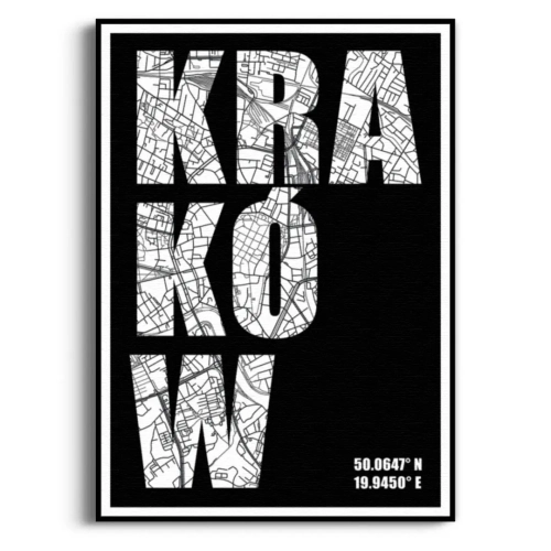 krakow-plan-miasta-map-typografia-czarno-bialy-plakat-czarna.webp