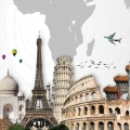mapa-swiata-architektura-zabytki-miast-szary-jasny-plakat-fragment.webp