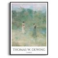 thomas-w-dewing-summer-reprodukcja-plakat-czarna.webp