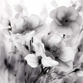 fototapeta-na-sciane-dekoracyjne-kwiaty-w-kolorach-bieli-i-czerni-motyw.webp