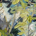 fototapeta-malarskie-liscie-zielono-niebieska-fragment.webp