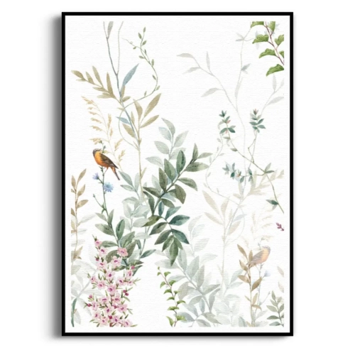 polne-kwiaty-i-ptak-vii-botaniczny-plakat-czarna.webp