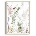 polne-kwiaty-i-ptak-viii-botaniczny-plakat-drewno.webp