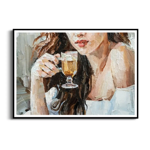 portret-kobiety-z-kawa-plakat-czarna.webp
