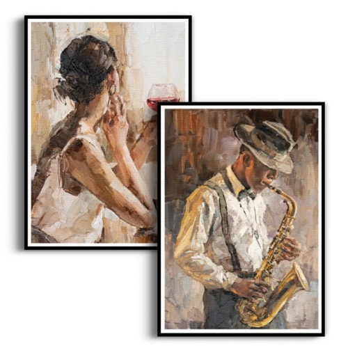 zestaw-2-plakatow-saksofonista-i-kobieta-z-winem-dyptyk-jazz-czarna.webp