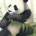 panda-w-bambusie-obraz-do-pokoju-dziecka-plakat-fragment.webp