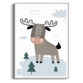 dla-dzieci-los-zwierzeta-lesne-plakat-srebrna.webp