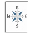 roza-wiatrow-kompas-skandynawski-niebieski-plakat-czarna.webp