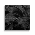 Obraz na płótnie czarna abstrakcja