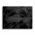 Obraz na płótnie abstrakcja czarna decorlabs