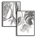 zestaw-plakatow-szkicowane-liscie-monstera-dyptyk-czarna.webp